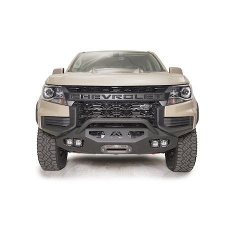 Fab Fours WINCH MOUNT Fits Warn Zeon 12,000 Pound Winch Powder Coated Black 316 Inch Steel CC21-N5152-1